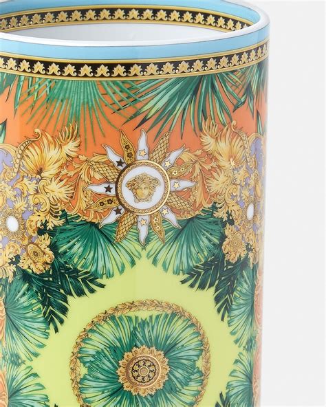 jungle dessert di versace|Jungle Animalier Vase 24 cm .